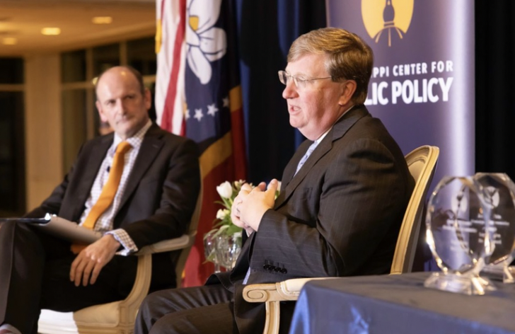 Governor Tate Reeves at the MCPP gala